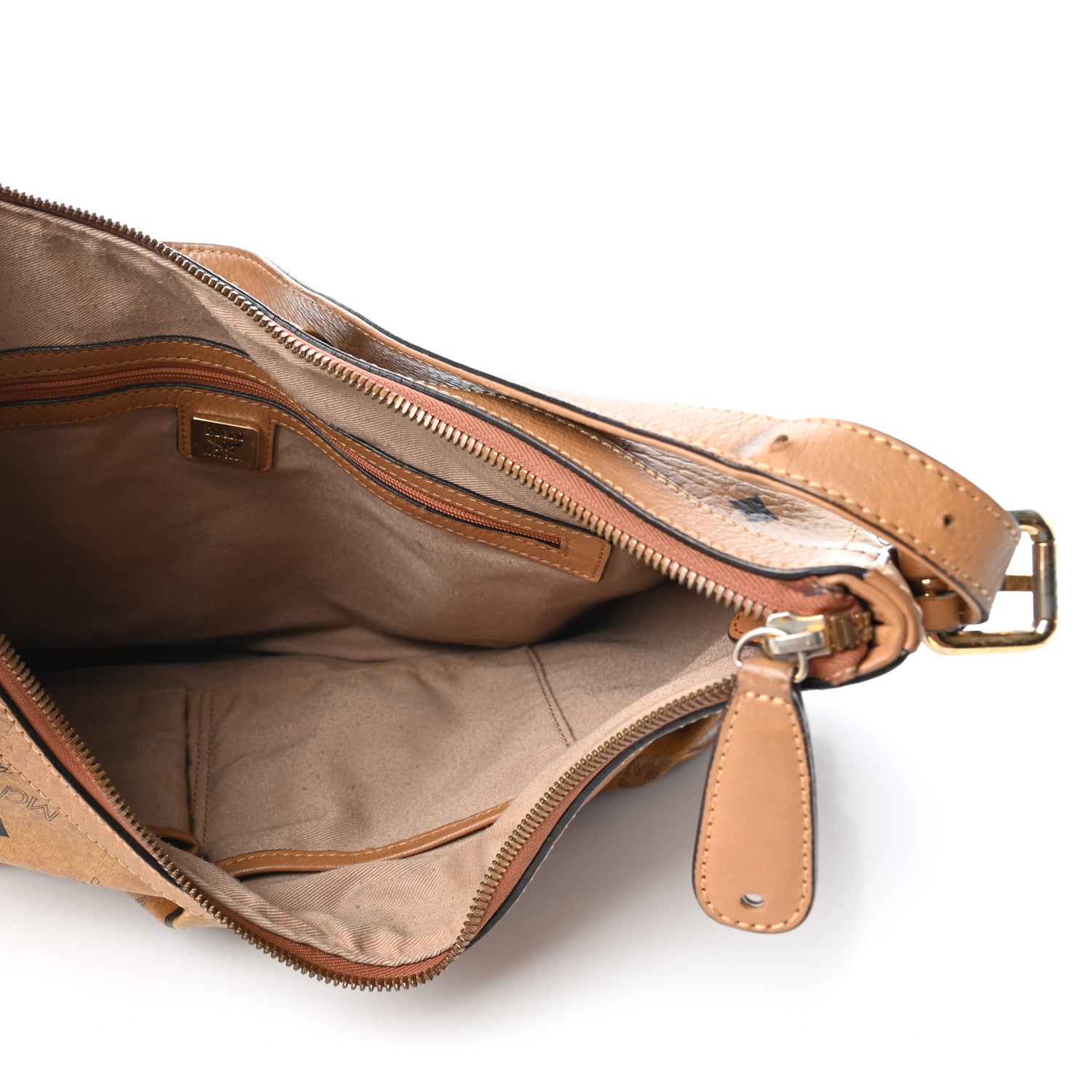 MCM Visetos Hobo Cognac 5 of 10