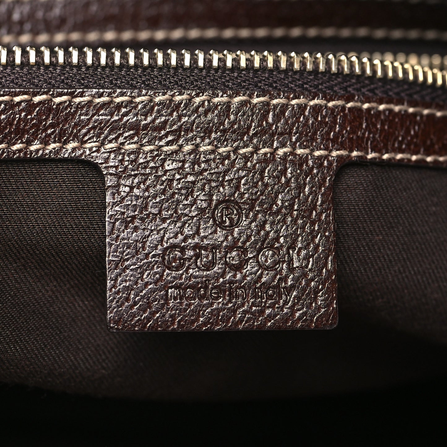 Monogram Medium Charmy Shoulder Bag Dark Brown