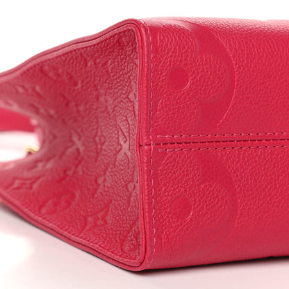 Louis Vuitton Empreinte Monogram Giant Onthego PM Freesia 8 of 9