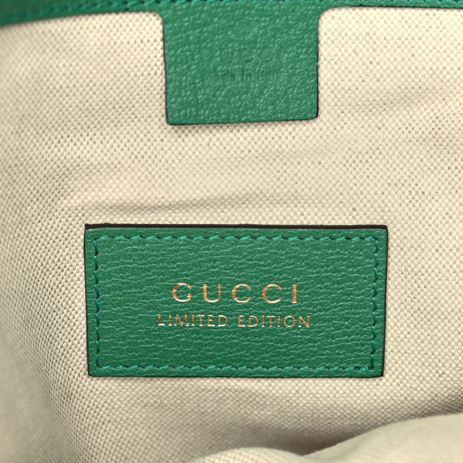 Gucci GG Supreme Monogram Flora Web Small Ophidia Day Backpack Green 5 of 8