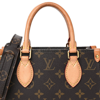 Louis Vuitton Monogram Sac Plat BB 7 of 7