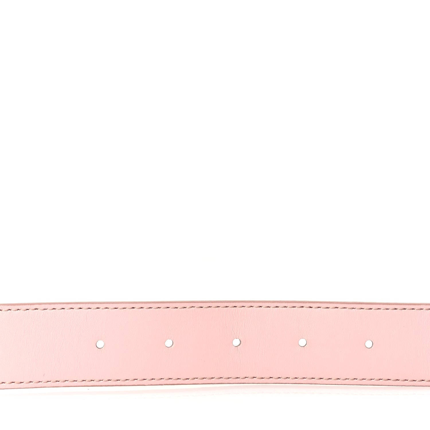 Louis Vuitton Damier Azur 30mm LV Initiales Reversible Belt 85 34 Pink 3 of 5