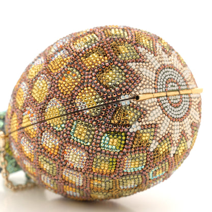 Judith Leiber Crystal Pineapple Minaudiere Clutch Multicolor 9 of 13