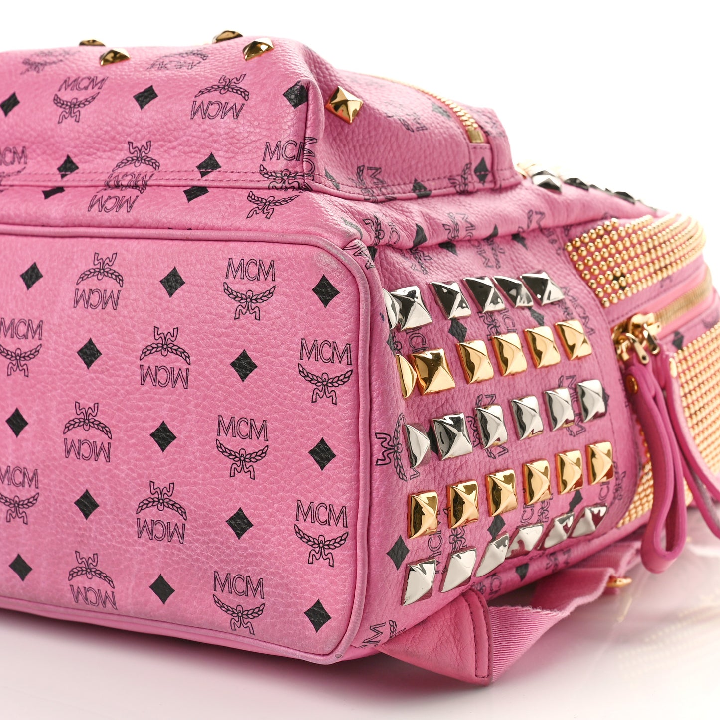 Visetos Studded Medium Stark M Backpack Pink
