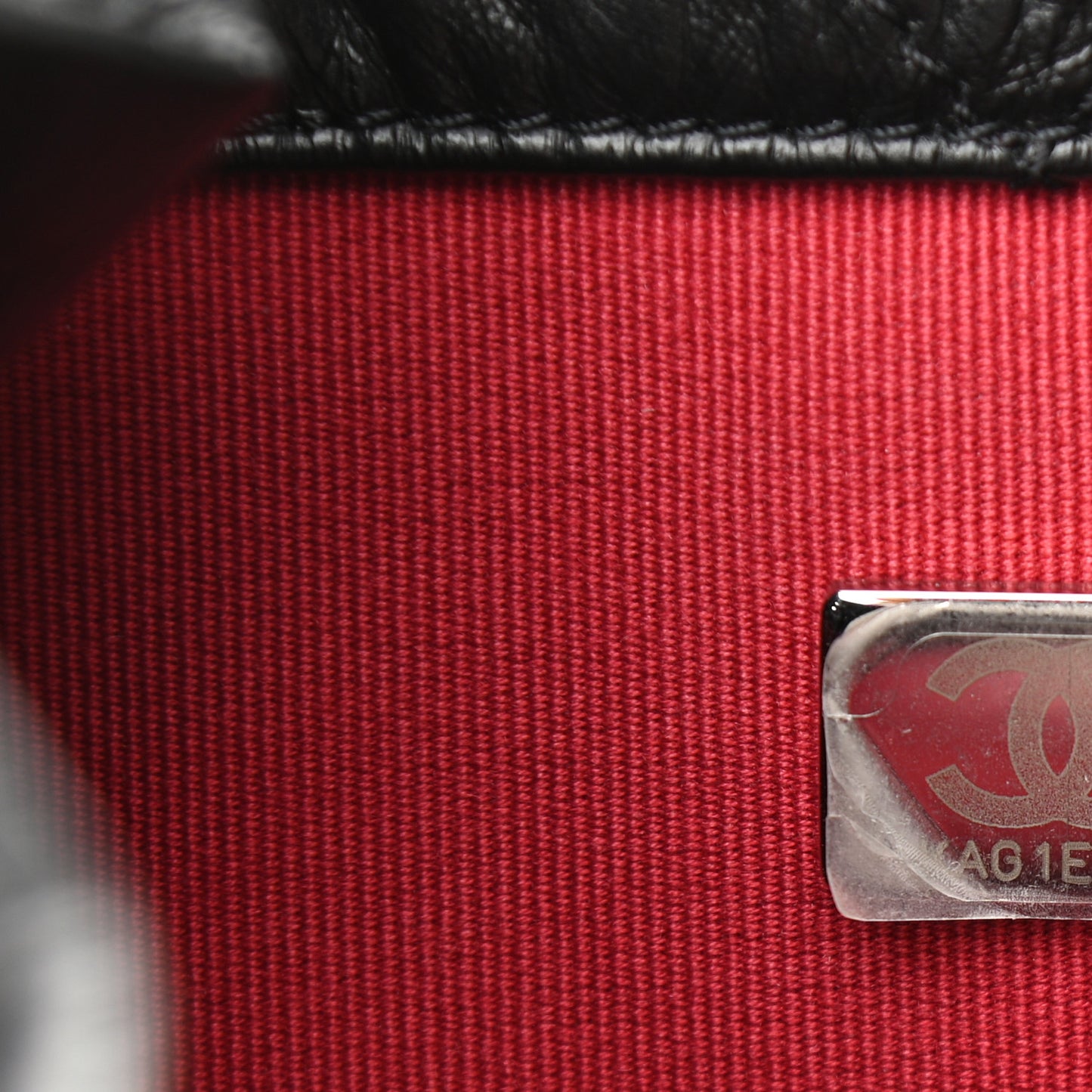 Aged Calfskin Quilted Small Gabrielle Backpack Black