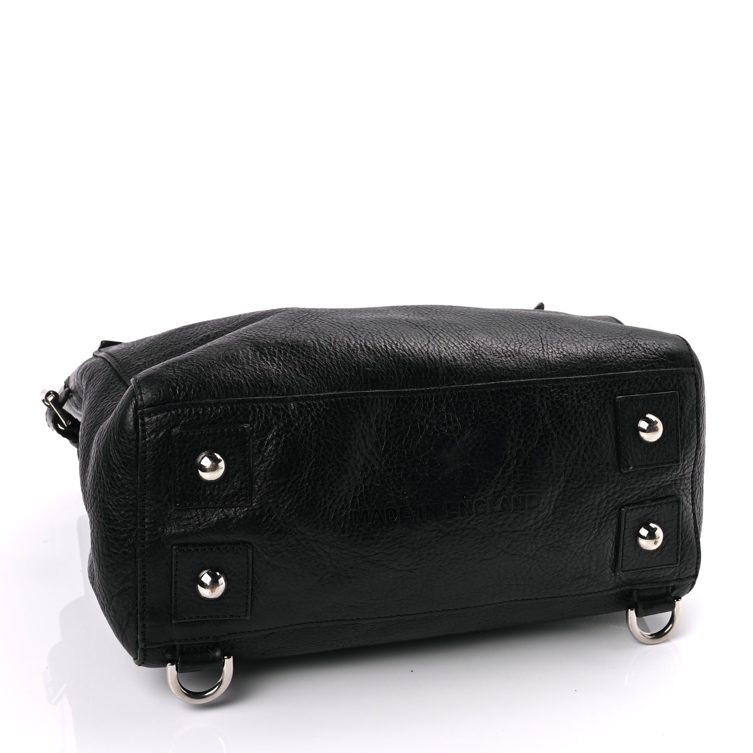 Mulberry Natural Leather Cara Delevingne Convertible Satchel  Black 3 of 8