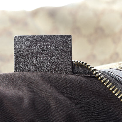 Gucci Monogram Medium Interlocking Hobo Dark Brown 7 of 12