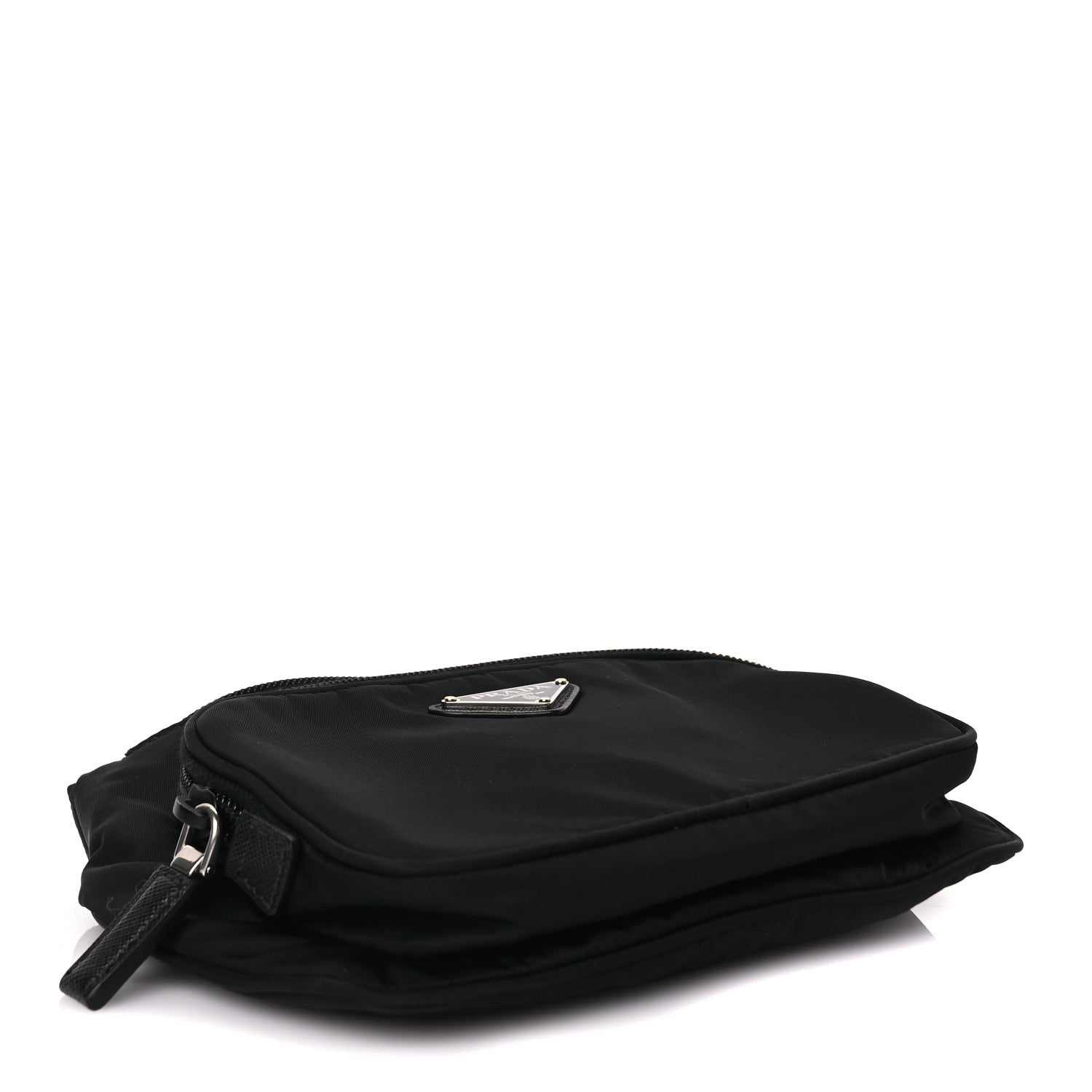 Prada Re-Nylon Saffiano Belt Bag Black 3 of 8