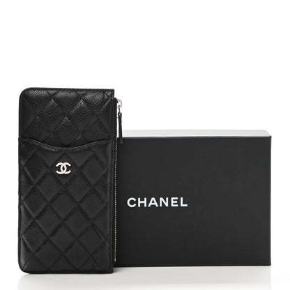 Chanel Caviar Quilted Classic iPhone Pouch Black 8 of 8