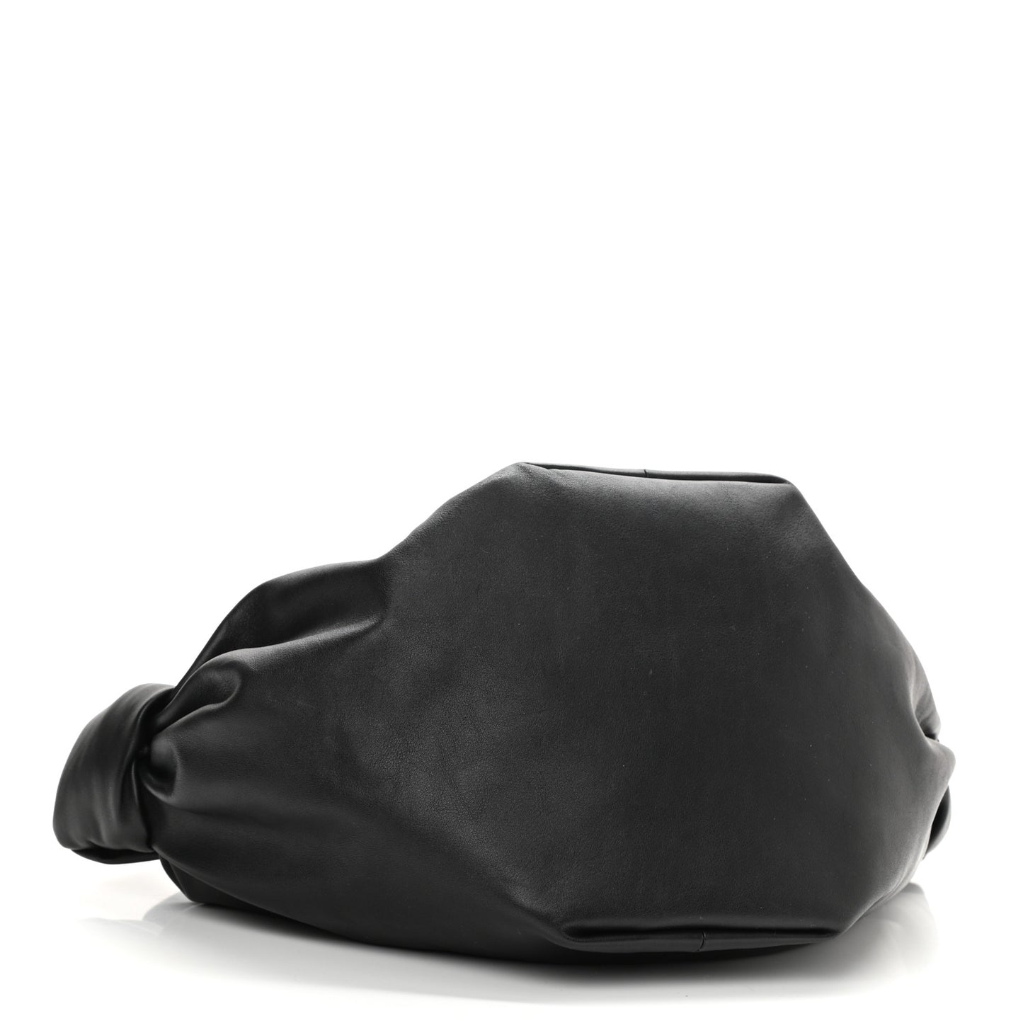 Calfskin Mini Double Knot Bag Black