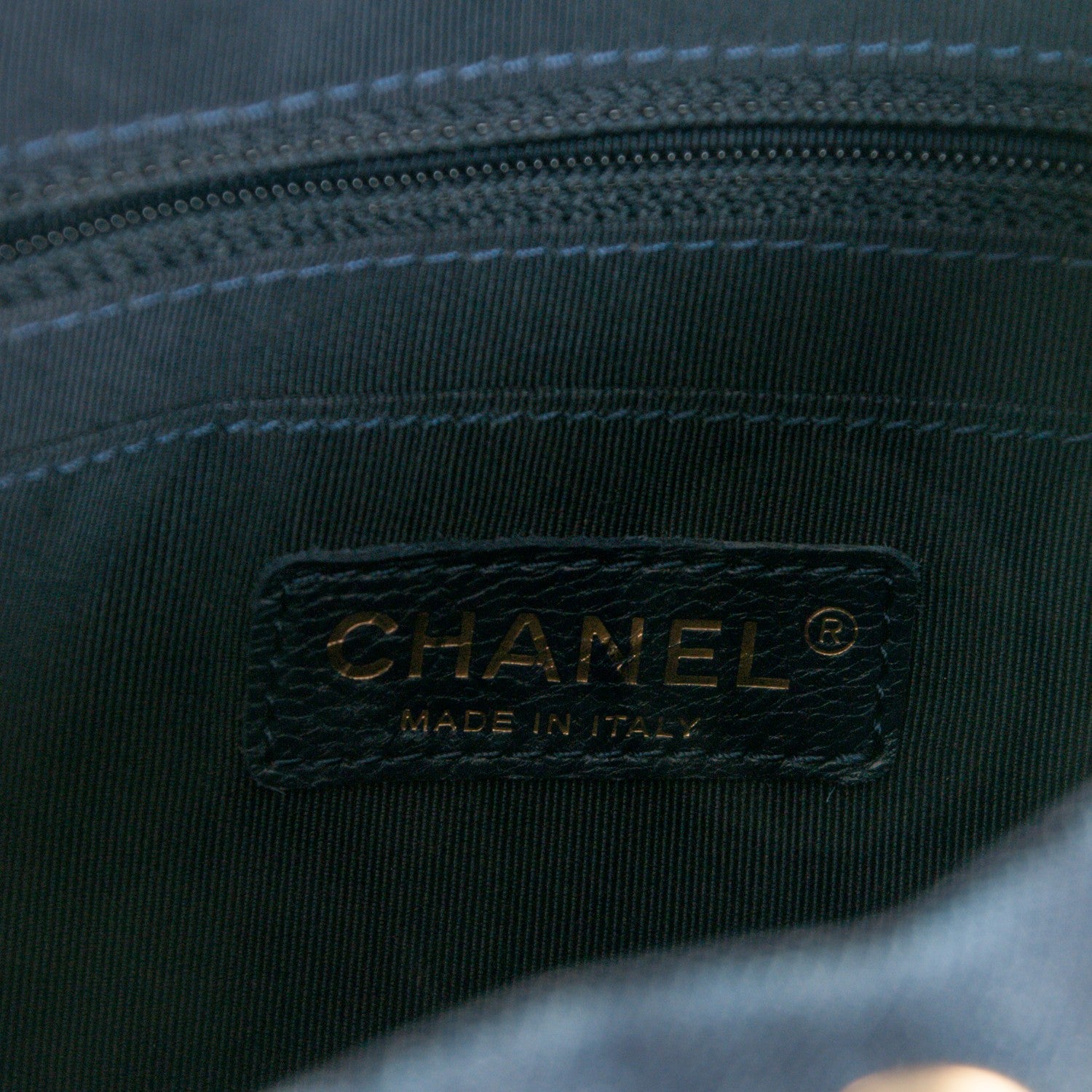 Chanel Washed Denim Quilted Small Urban Spirit Backpack Dark Blue 6 of 8