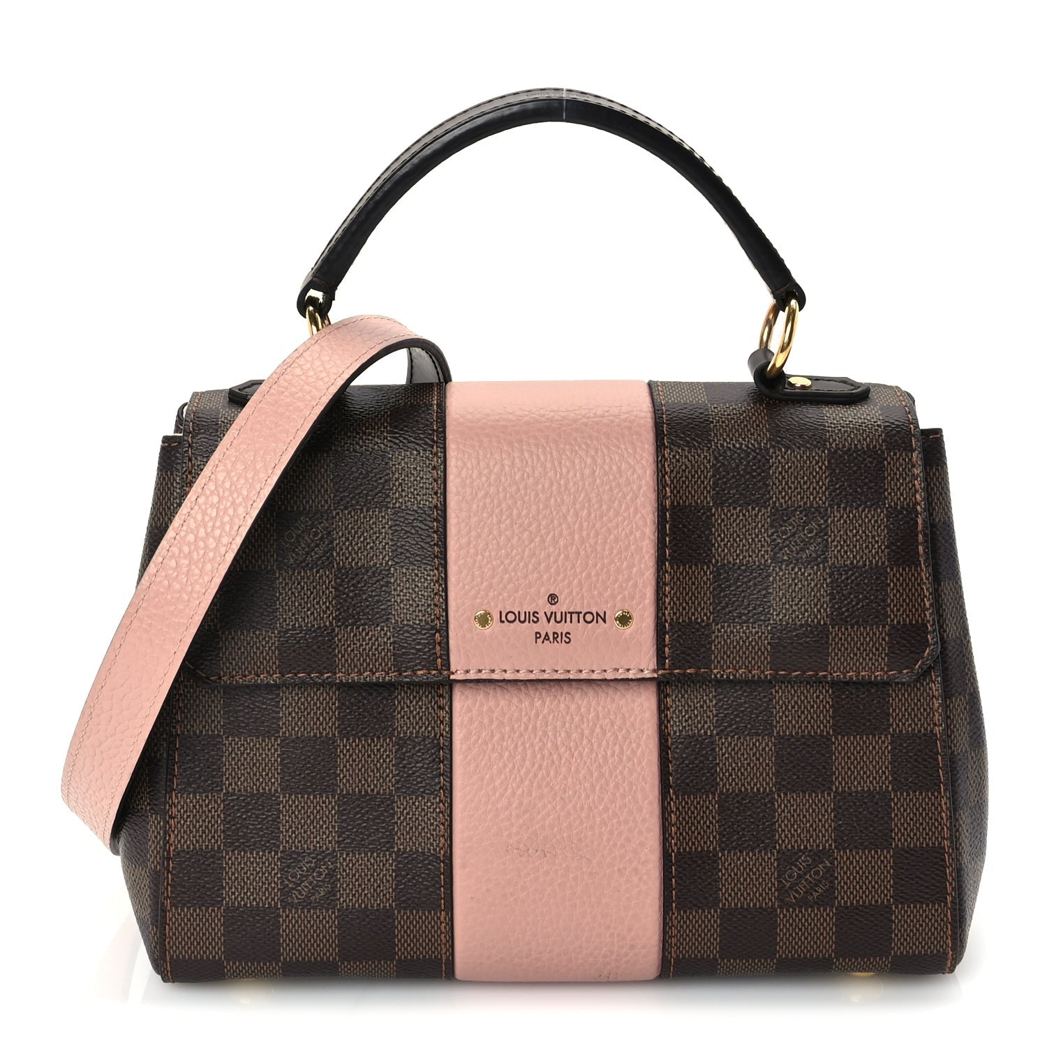 Louis Vuitton Damier Ebene Bond Street BB Magnolia 1 of 8