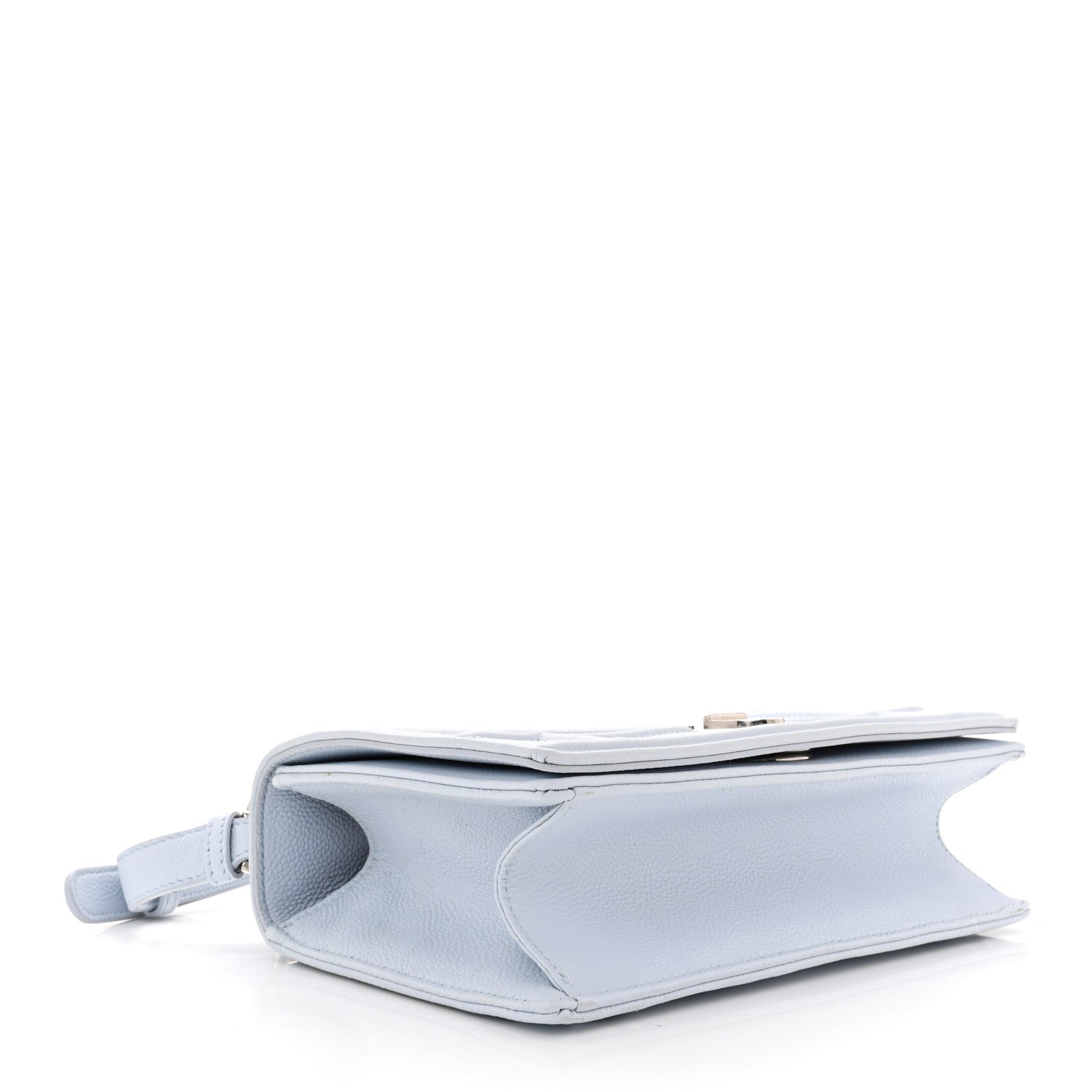 Christian Dior Grained Calfskin Small Diorama Flap Bag Sky Light 4 of 10