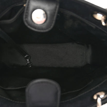 Chanel Caviar Quilted Petit Shopping Tote PST Black 5 of 10