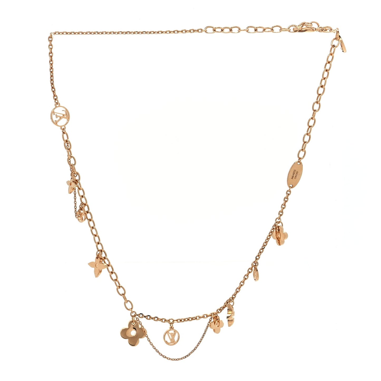 Blooming supple necklace Gold