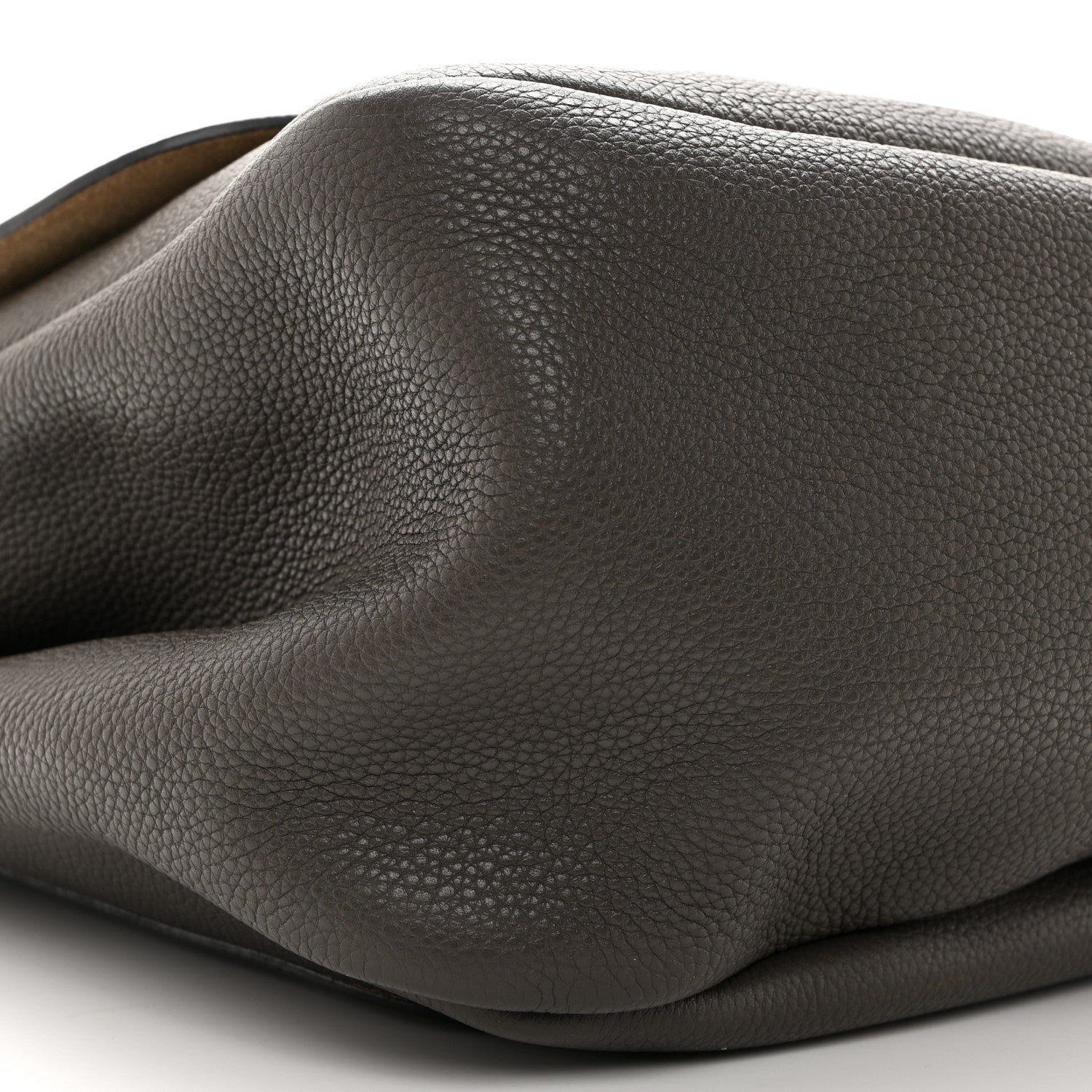 The Row THE ROW Calfskin Small Mail Bag Ash Grey 9 of 11