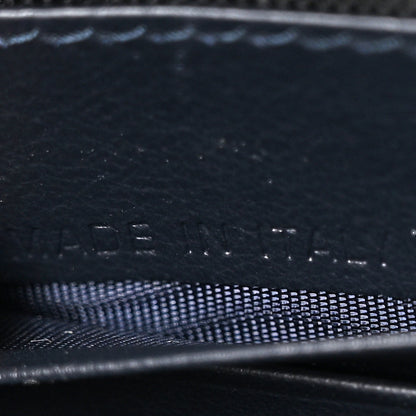 Christian Dior Oblique 30 Montaigne Top Handle Box Bag Blue 7 of 11