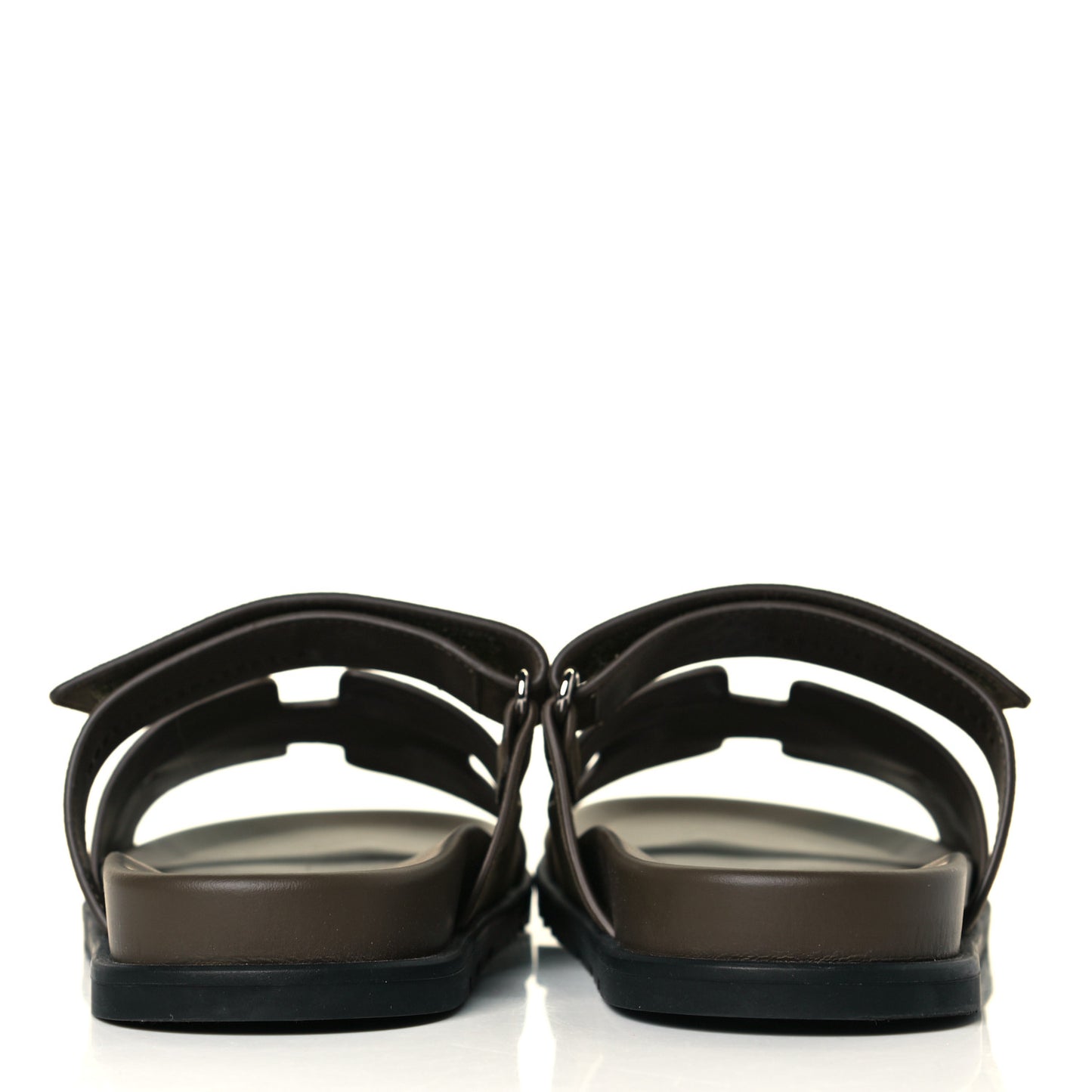 Suede Goatskin Mens Chypre Sandals 43 Vert Army