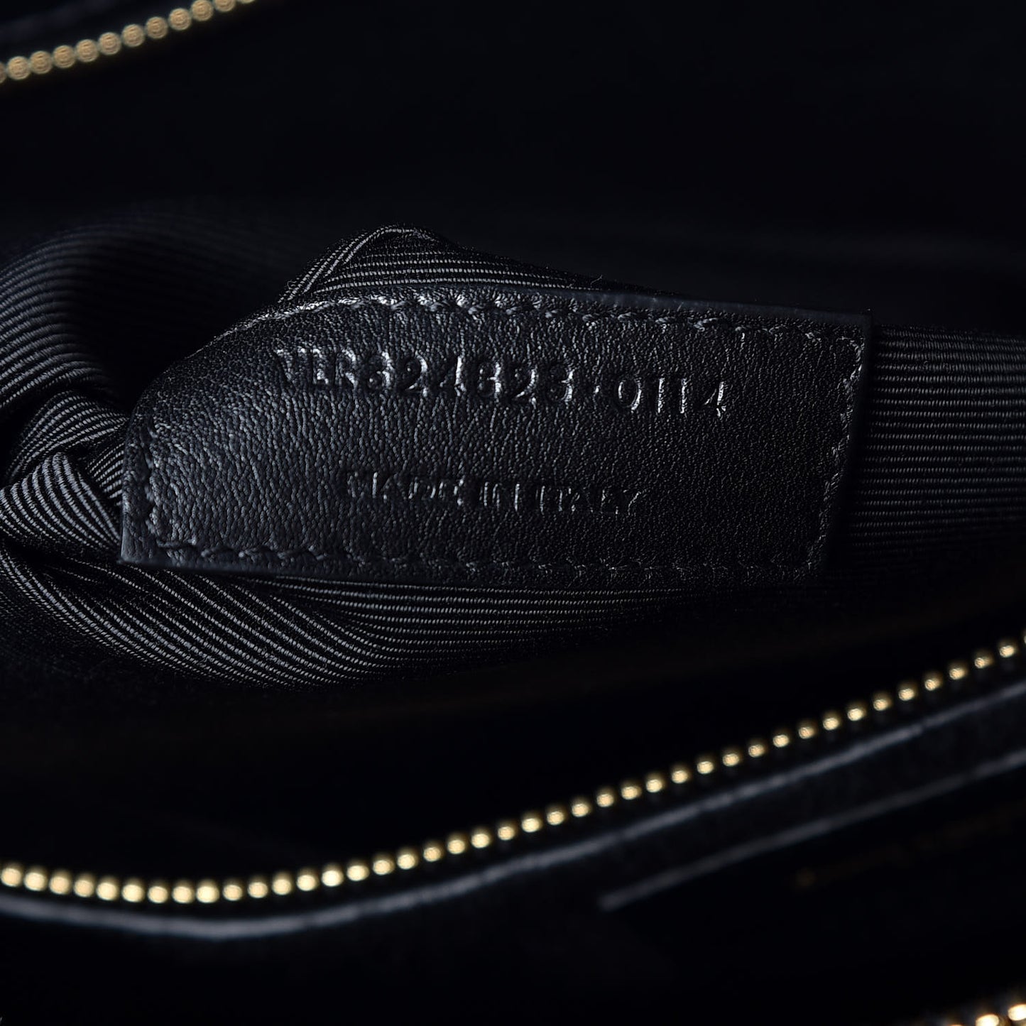 Calfskin Small Sac De Jour Black