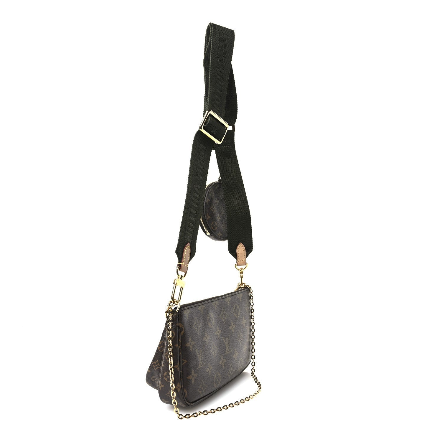 Louis Vuitton Monogram Multi Pochette Accessories Kaki 3 of 7