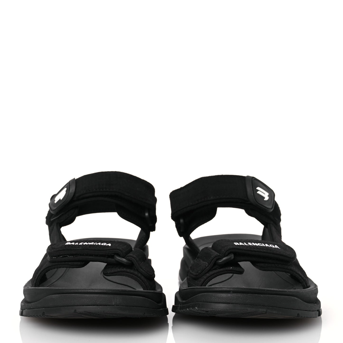 Recycled Casual Nylon Womens Tourist Sandals 39 Black