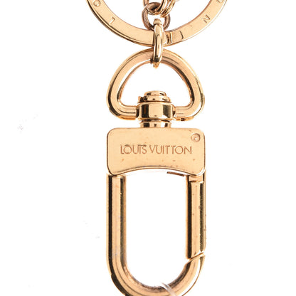 Louis Vuitton LV Facettes Bag Charm Key Holder Gold 3 of 4