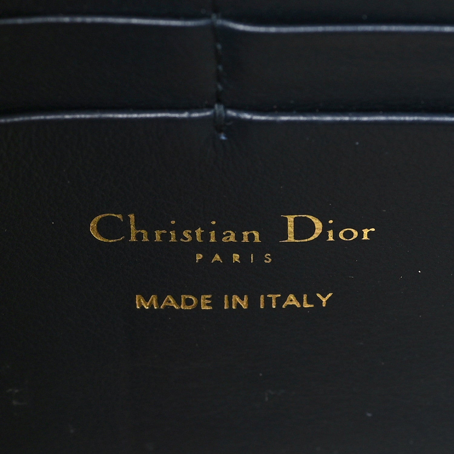 Christian Dior Oblique Saddle Chain Pouch Blue 6 of 9