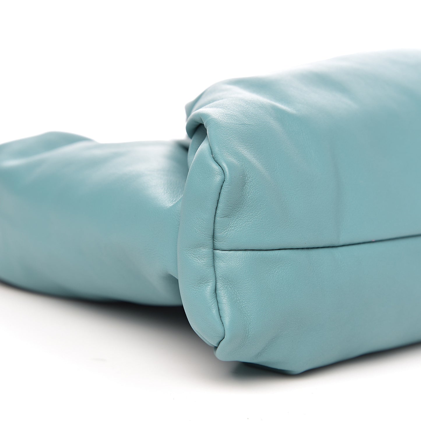 Smooth Butter Calfskin Small The Shoulder Pouch Linoleum