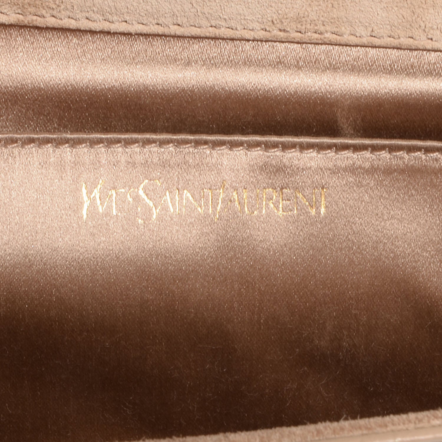 Saint Laurent Patent Belle de Jour Large Clutch Nude 6 of 7