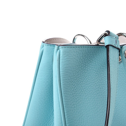 Christian Dior Bullcalf Medium Diorissimo Tote Blue 10 of 16