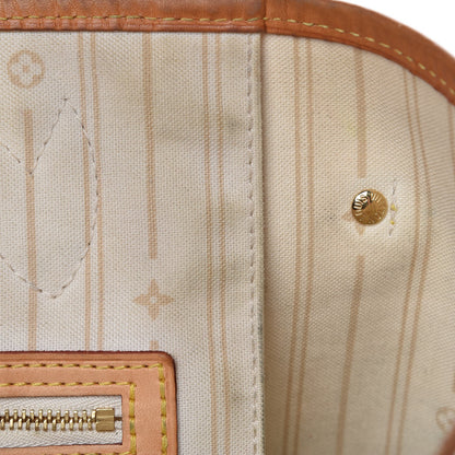 Louis Vuitton Damier Azur Neverfull MM 10 of 14