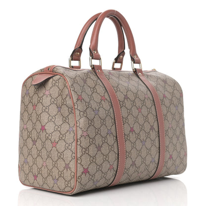 Gucci GG Supreme Stars Medium Joy Boston Pink 2 of 16