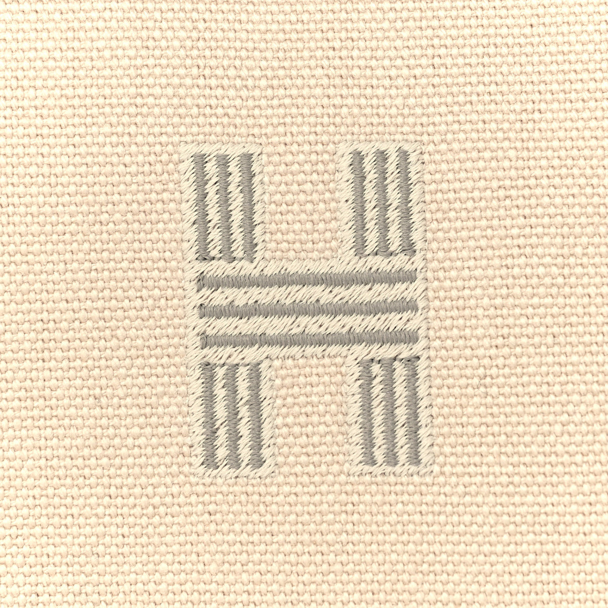 Hermes Canvas Large Bride-A-Brac Pouch Natural 7 of 7