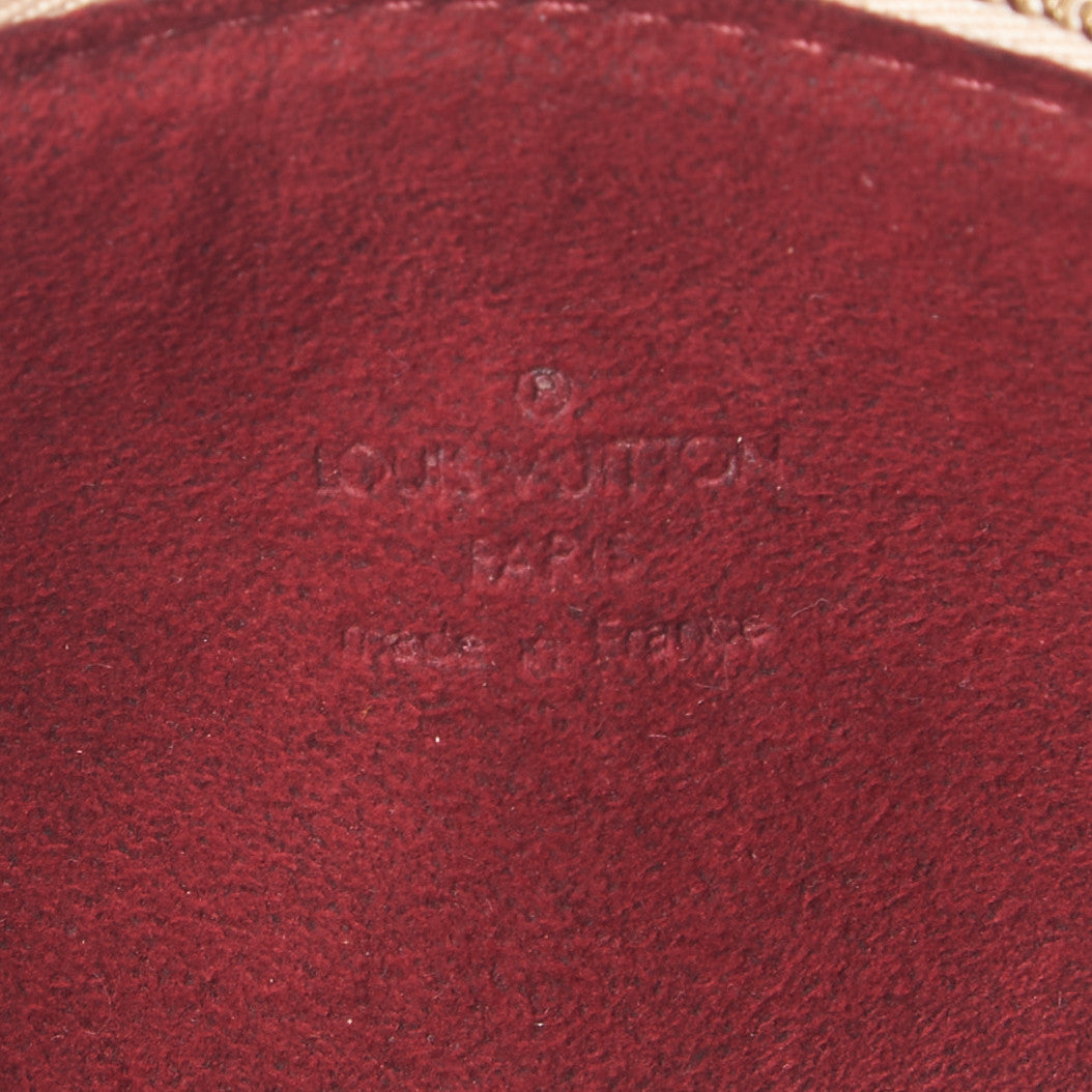 Monogram Multicolor Pochette Accessories White