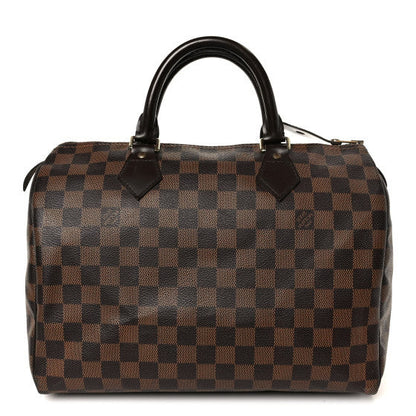 Louis Vuitton Damier Ebene Speedy 30 1 of 9
