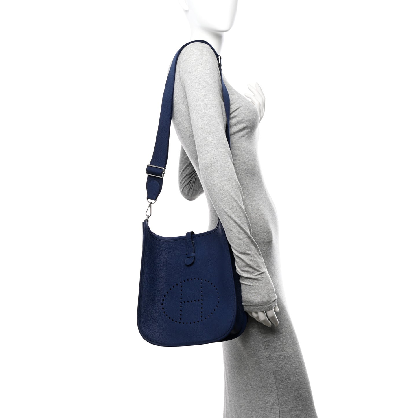 Taurillon Clemence Evelyne III PM Bleu Saphir