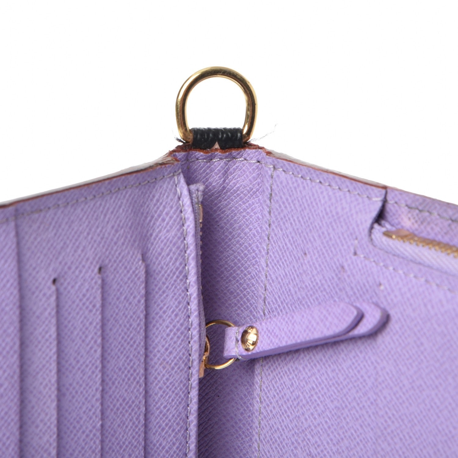 Louis Vuitton Monogram Multicolor Insolite Wallet Black Violet 8 of 10