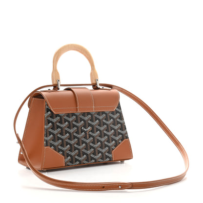 Goyard Goyardine Structure Mini Saigon Black Gold 3 of 8