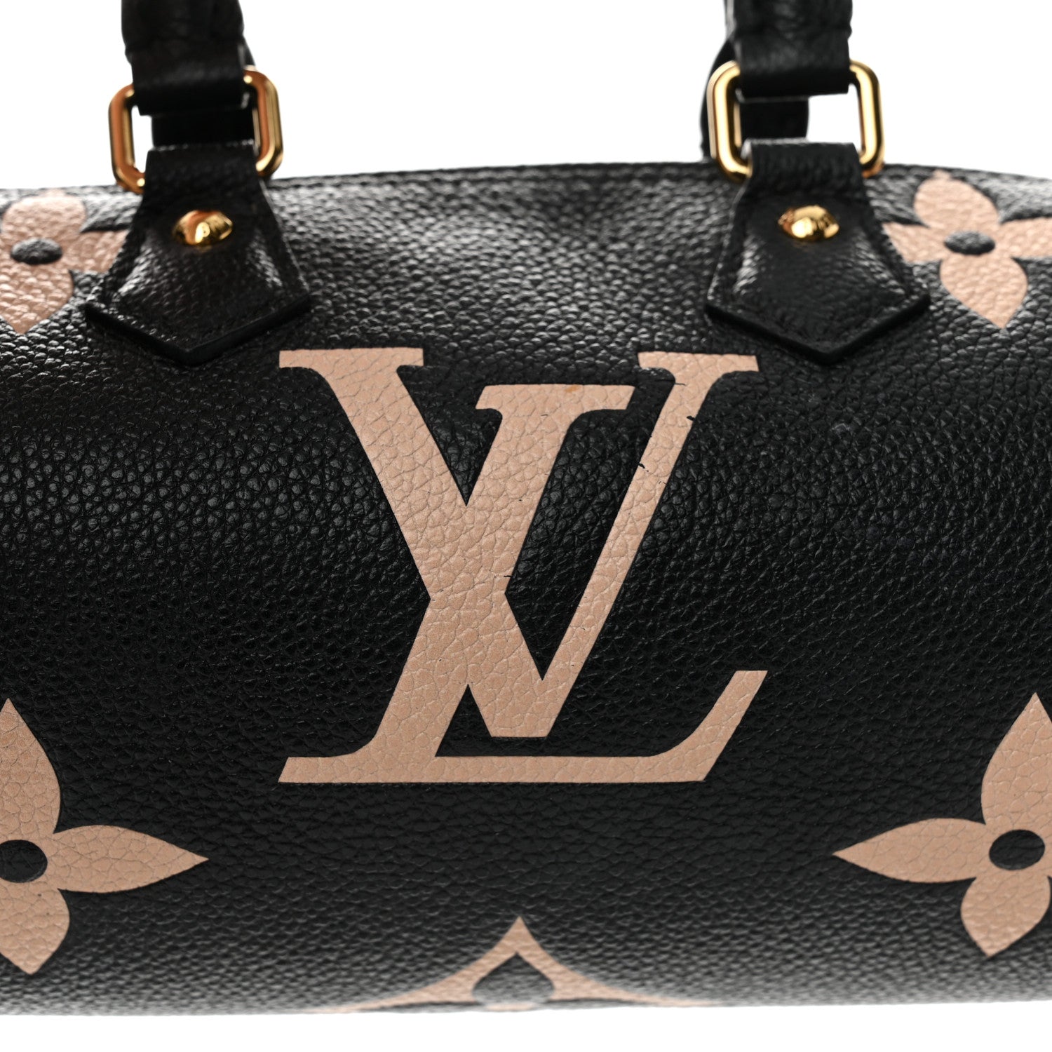 Louis Vuitton Empreinte Monogram Giant Papillon BB Black Beige 7 of 10