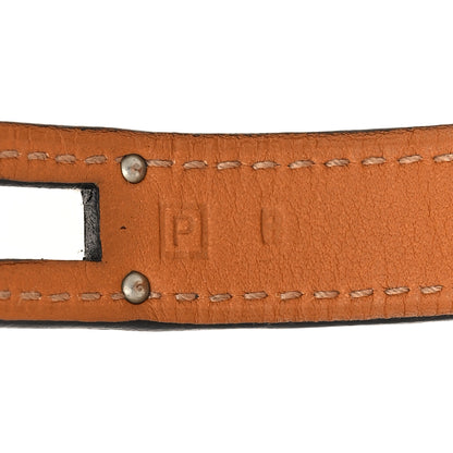 Hermes Swift Kelly Double Tour Bracelet S Black 5 of 7