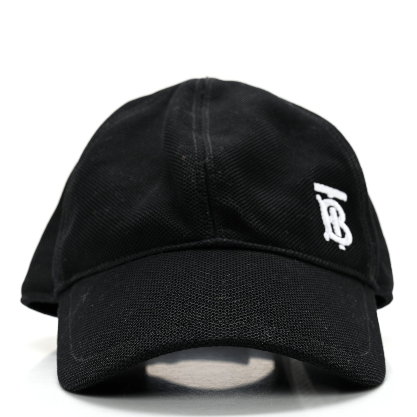 Cotton TB Monogram Baseball Hat M Black