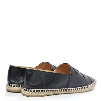 Chanel Lambskin CC Espadrilles 41 Black 4 of 13