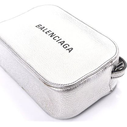 Balenciaga Calfskin XS Everyday Camera Bag Argent Black 8 of 8