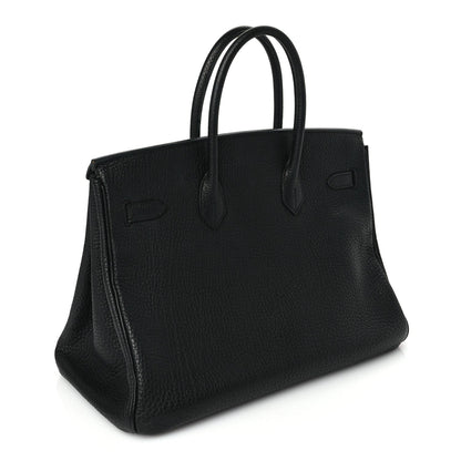 Hermes Fjord Birkin 35 Black 2 of 9