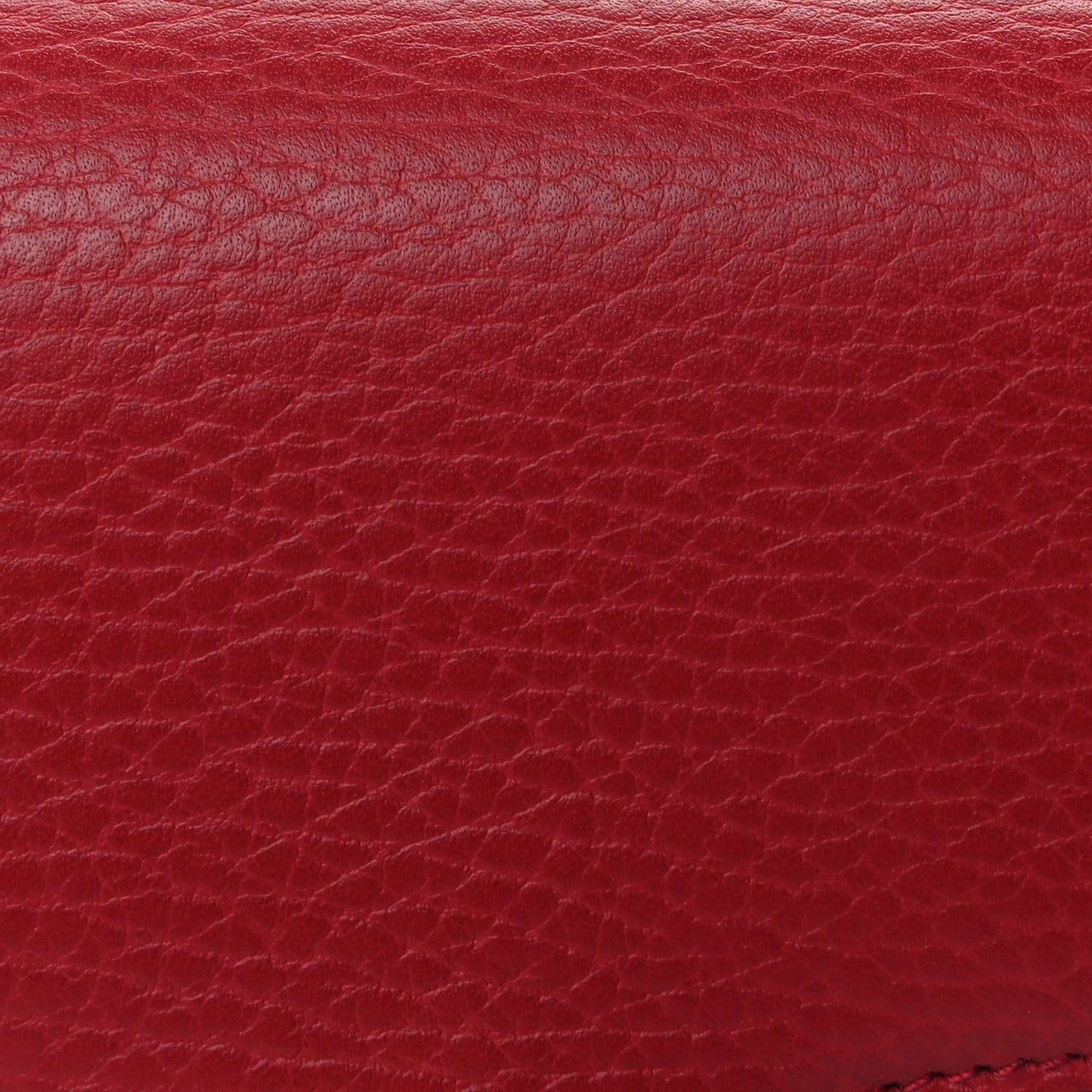 Dollar Calfskin Small Interlocking G Shoulder Bag Red