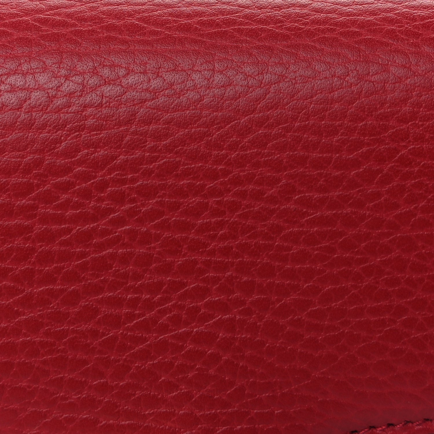 Gucci Dollar Calfskin Small Interlocking G Shoulder Bag Red 6 of 7