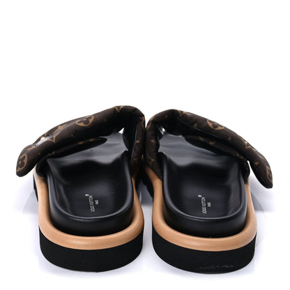Louis Vuitton Nylon Monogram Pool Pillow Comfort Mule 40 Cacao Brown 5 of 10