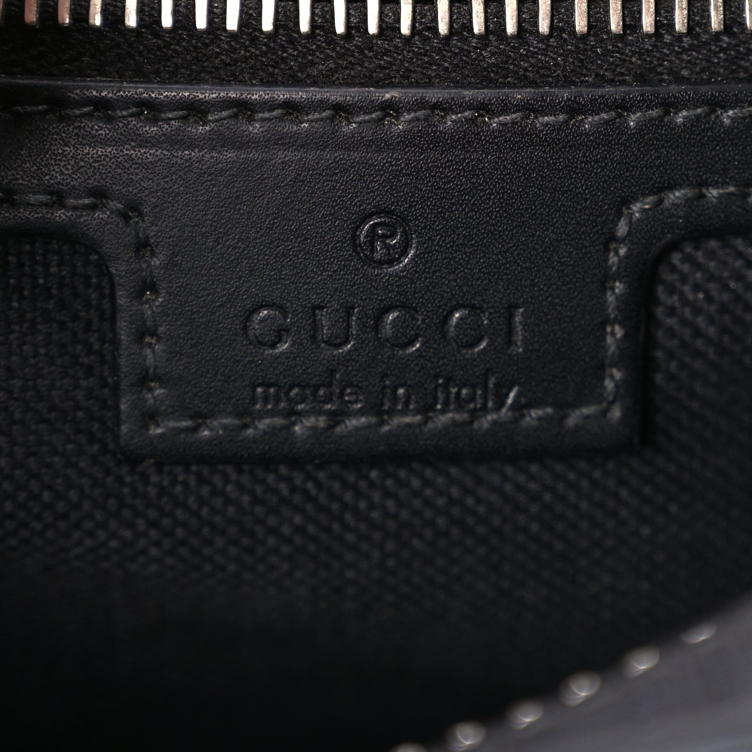Gucci Soft GG Supreme Monogram Web Belt Bag Black Grey 5 of 8