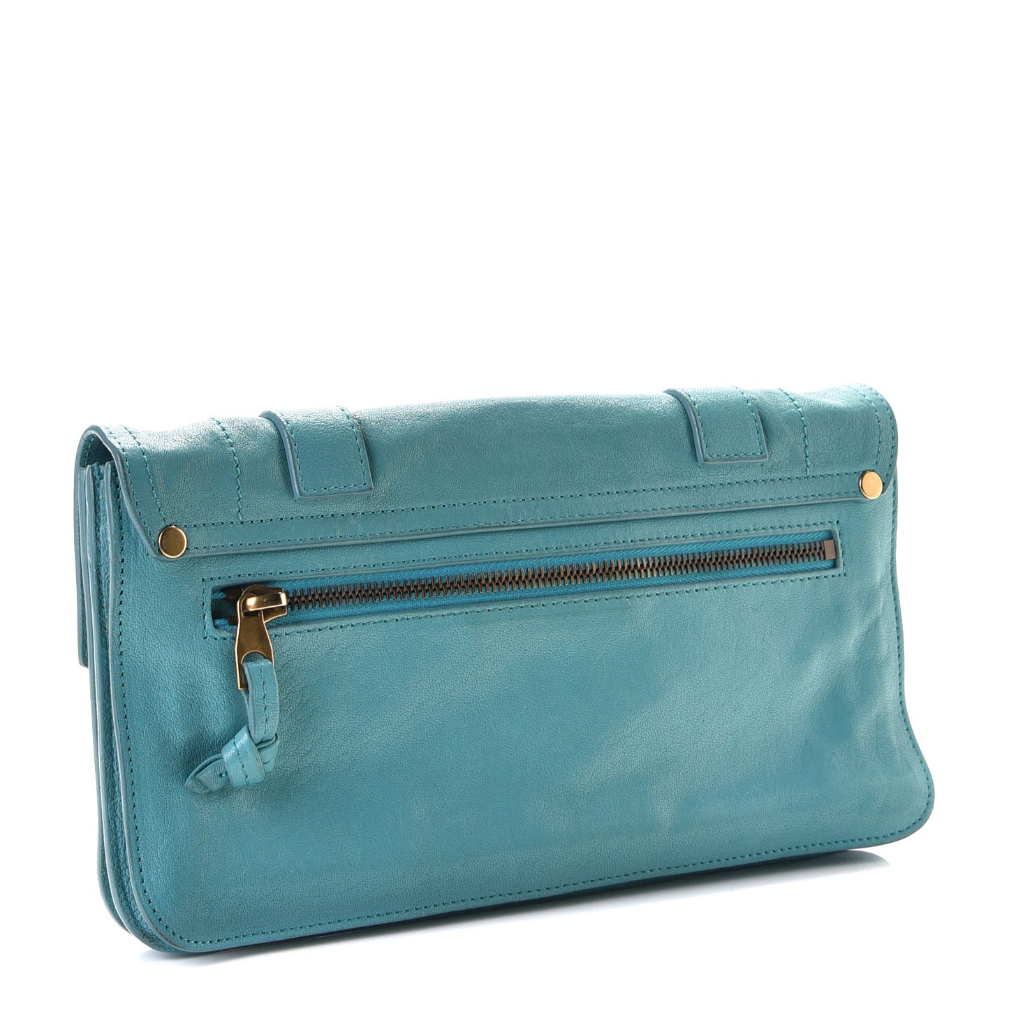 Lambskin PS1 Pochette Clutch Lapis
