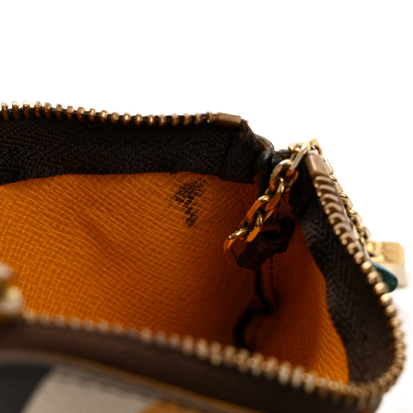 Monogram Groom Key Pouch